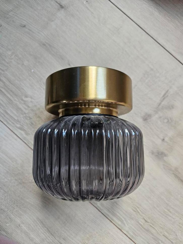 Kleine IKEA Plafondlamp, Huis en Inrichting, Lampen | Plafondlampen, Zo goed als nieuw, Glas, Metaal, Ophalen