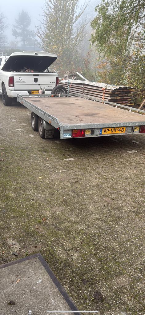 Hapert Auto ambulance / autotransporter, Auto diversen, Aanhangers en Bagagewagens, Zo goed als nieuw, Ophalen