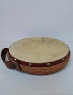 Leuke vintage handtrommel., Ophalen of Verzenden, Gebruikt, Trommel