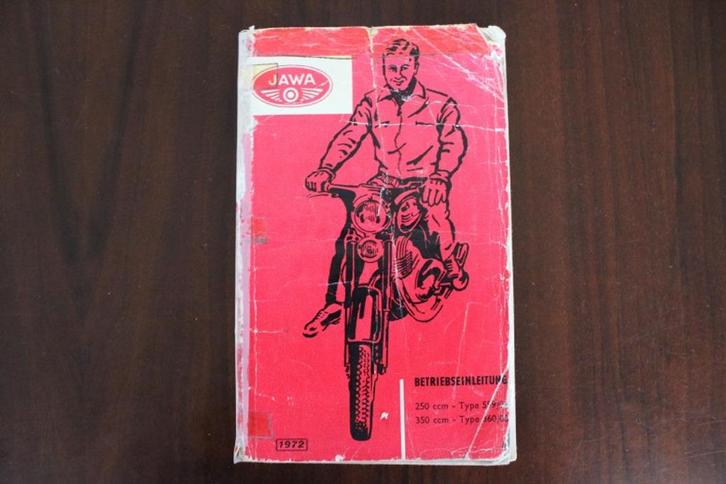 JAWA 1972 250cc 350cc betriebs anleitung typ 559 360, Motoren, Handleidingen en Instructieboekjes, Overige merken, Ophalen of Verzenden