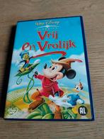 Walt Disney Classics Vrij en Vrolijk dvd., Cd's en Dvd's, Gebruikt, Tekenfilm, Ophalen of Verzenden, Alle leeftijden