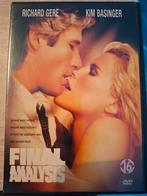 Final analysis - Richard gere - kim basinger, Cd's en Dvd's, Vanaf 16 jaar, Ophalen of Verzenden, Zo goed als nieuw, Actiethriller