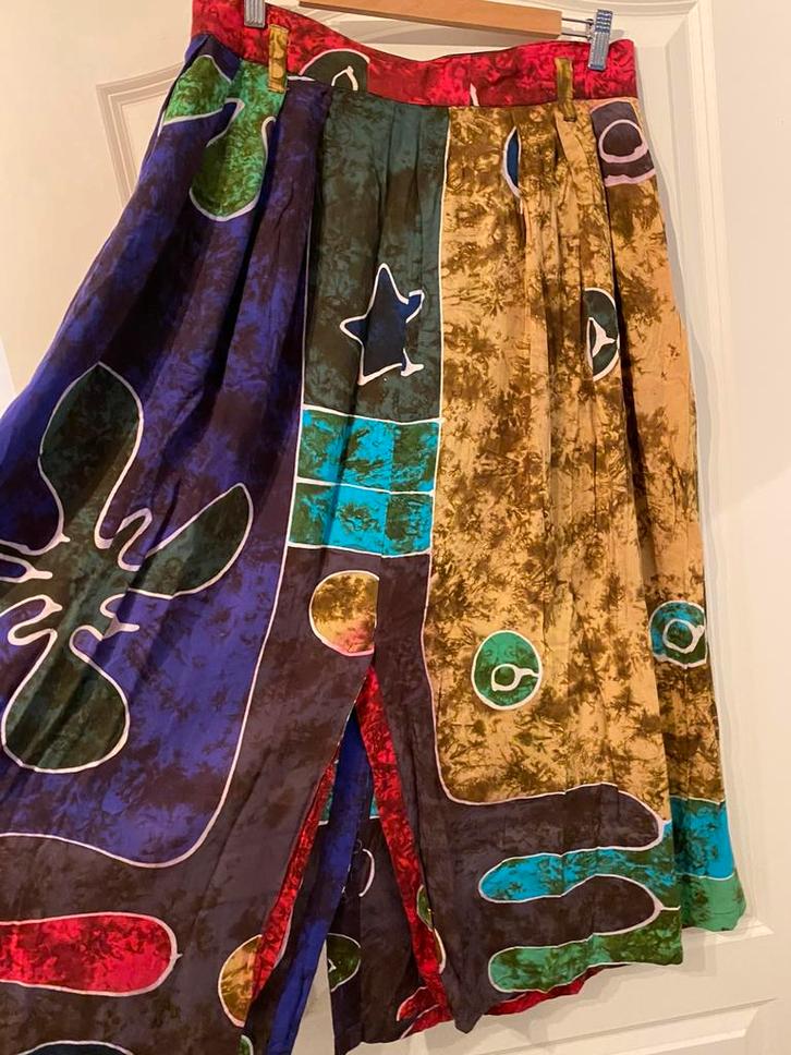 Maxirok batik Ibiza maat M, Kleding | Dames, Rokken, Zo goed als nieuw, Maat 38/40 (M), Overige kleuren, Onder de knie, Ophalen of Verzenden