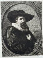 Ets Frans Hals door W. Unger, Ophalen of Verzenden