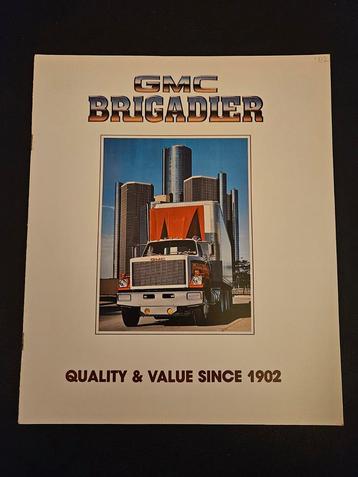 Brochure GMC Brigadier 1982 USA  beschikbaar voor biedingen