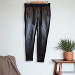 STUDIO ANNELOES MARGOT leather trousers zwart mt XXL, Studio Anneloes, Verzenden, Zwart, Maat 46/48 (XL) of groter