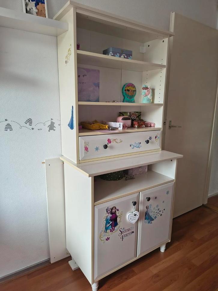Commode Hemnes met opzetkast, Huis en Inrichting, Kasten | Lockerkasten, Gebruikt, Ophalen