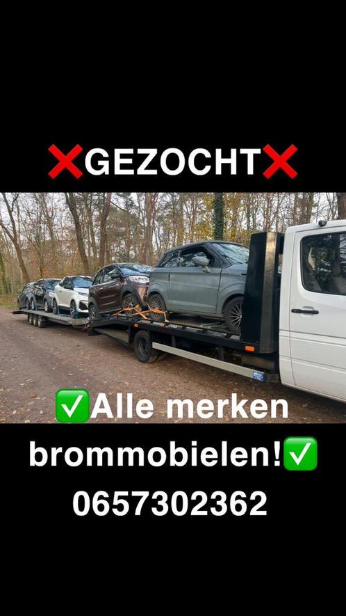GEZOCHT alle merken brommobielen! Aixam Ligier Chantenet Jdm, Diversen, Brommobielen en Scootmobielen, Zo goed als nieuw, 46 km of meer