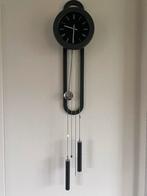 Wandklok met Pendule, Ophalen, Zo goed als nieuw, Analoog, Wandklok