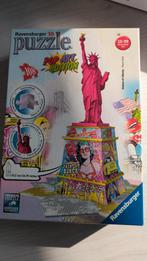 Ravensburger 3d puzzle vrijheidsbeeld pop art edition, Ophalen, Minder dan 500 stukjes, Zo goed als nieuw, Rubik's of 3D-puzzel