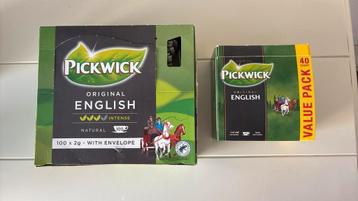 Pickwick original English 140 theezakjes  beschikbaar voor biedingen
