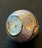 Vintage Rex Bolhorloge 17 jewels opwindbaar, Sieraden, Tassen en Uiterlijk, Horloges | Dames, Ophalen of Verzenden, Zilver, Zakhorloge