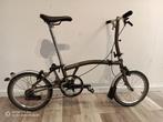 Brompton S1L titanium Raw lacquer, Fietsen en Brommers, Gebruikt, Brompton, 16 tot 18 inch, Ophalen of Verzenden
