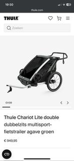 Thule chariot lite 2 z.g.a.n., Fietsen en Brommers, Fietsaccessoires | Aanhangers en Karren, Ophalen, Zo goed als nieuw, Kinderkar