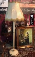 Brocante staande lamp antiek vloerlamp barok, Huis en Inrichting, Lampen | Vloerlampen, Ophalen of Verzenden, Gebruikt, Overige materialen