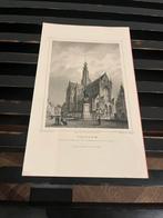 Haarlem groote kerk en standbeeld coster, Antiek en Kunst, Ophalen of Verzenden