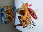 Playmobil 4012 indianen met tent, Ophalen of Verzenden, Gebruikt
