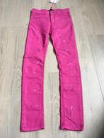 DIDI broek roze "verf" spetters NIEUW maat 152 ZW, Broek, Meisje, Nieuw, Ophalen of Verzenden