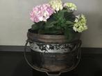Stoere oude decoratieve emmer, Ophalen of Verzenden