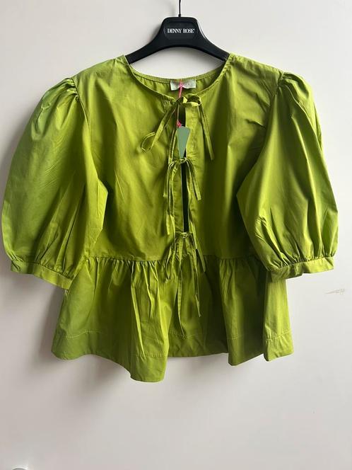 LOVIKA strikjes top groen mt TU, Kleding | Dames, Tops, Nieuw, Groen, Verzenden