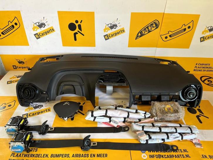 Airbag set citroen c1 2014-2022 Compleet Dashboard set, Auto-onderdelen, Overige Auto-onderdelen, Citroën, Gebruikt, Ophalen of Verzenden
