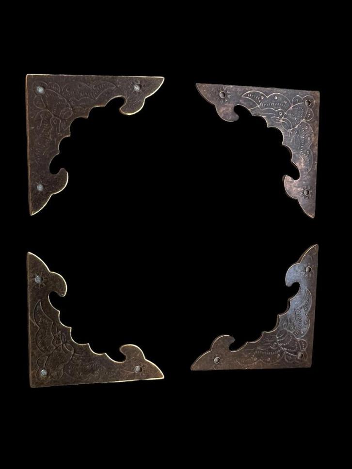 Hoek ornament pimp oosterse meubels set van 4, Huis en Inrichting, Woonaccessoires | Overige, Nieuw, Ophalen of Verzenden