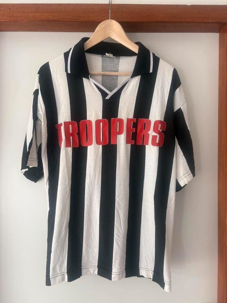 Troopers streetpunk ska skinhead football shirr hardcore, Kleding | Heren, T-shirts, Gedragen, Maat 52/54 (L), Zwart, Verzenden