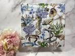 Knutsel servet zeepaard koraal onderwater decoupage nr 564, Ophalen of Verzenden, Nieuw, Materiaal