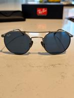 Ray-Ban RB8147 Round Double Bridge Titanium Zonnebril Japan, Zonnebril, Blauw, Nieuw, Ophalen of Verzenden