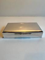 Zilveren sigaretten box Kolonel de Zeeuw, Ophalen of Verzenden, Zilver