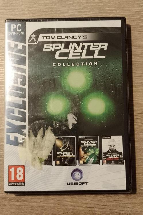 pc splinter cell collection nieuw in seal plastic quadrilogy, Spelcomputers en Games, Games | Pc, Nieuw, Ophalen of Verzenden
