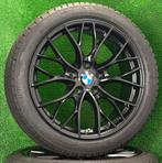 Originele 18 inch BMW 405M velgen winterbanden 3-serie f30, Auto-onderdelen, Banden en Velgen, 18 inch, Gebruikt, Banden en Velgen
