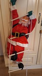 Klimmende Kerstman op de ladder, Diversen, Kerst, Ophalen of Verzenden