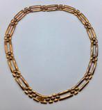 Vintage ketting goud verguld schakel ketting oud mooi, Sieraden, Tassen en Uiterlijk, Antieke sieraden, Verzenden, Overige materialen