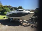 Quicksilver activ 555 Cabin, inclusief Pega trailer V 1500, Watersport en Boten, Speedboten, Benzine, 70 tot 120 pk, Buitenboordmotor