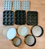 Verschillende bakvormen, Ophalen, Gebruikt, Taarten of Cupcakes, Bakvorm