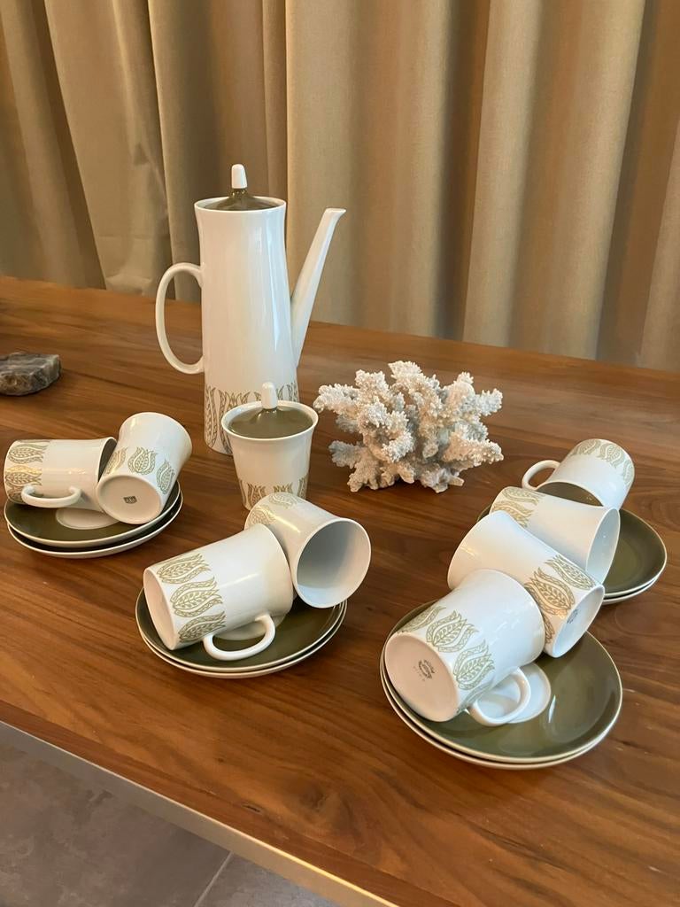 Iconisch Mosa Maastricht Gracia Persito koffie servies, Antiek en Kunst, Antiek | Servies compleet, Ophalen