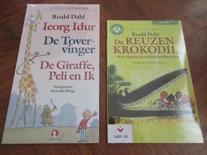 2 x luisterboeken Roald Dahl, Boeken, Luisterboeken, Cd, Kind, Ophalen of Verzenden