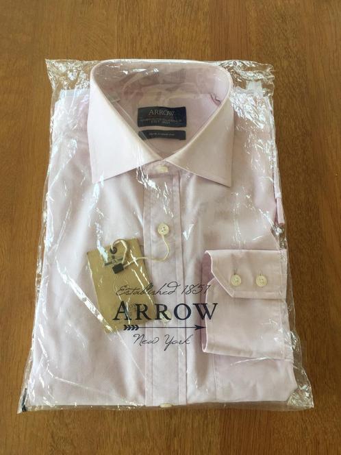 Vintage! Gloednieuw overhemd Arrow maat 41, zacht roze, Kleding | Heren, Overhemden, Nieuw, Halswijdte 41/42 (L), Roze, Ophalen of Verzenden