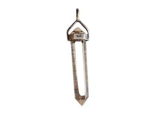 Hanger - zilver - bergkristal - gemerkt - 3e kwart 20e eeuw, Antiek en Kunst, Antiek | Goud en Zilver, Zilver, Ophalen of Verzenden