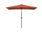 vidaXL - Parasol - 300x200 - cm - terracotta, Ophalen, 2 tot 3 meter, Zo goed als nieuw, Verstelbaar