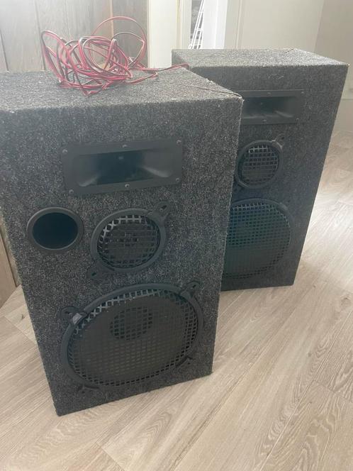 Twee Linear Phase Studio Monitor 8812 – topkwaliteit geluid, Audio, Tv en Foto, Luidsprekers, Zo goed als nieuw, Front, Rear of Stereo speakers