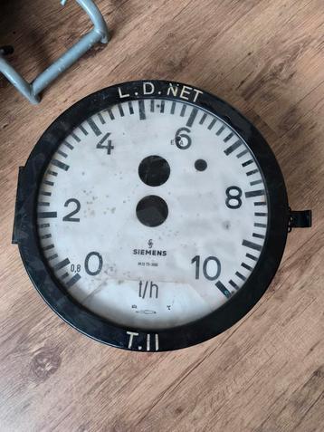 Siemens Meter - Industrieel Decoratie Object beschikbaar voor biedingen
