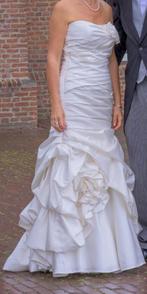 Mooie roomwitte trouwjurk maat 38, Kleding | Dames, Ophalen of Verzenden, Zo goed als nieuw, Wit, Trouwjurk