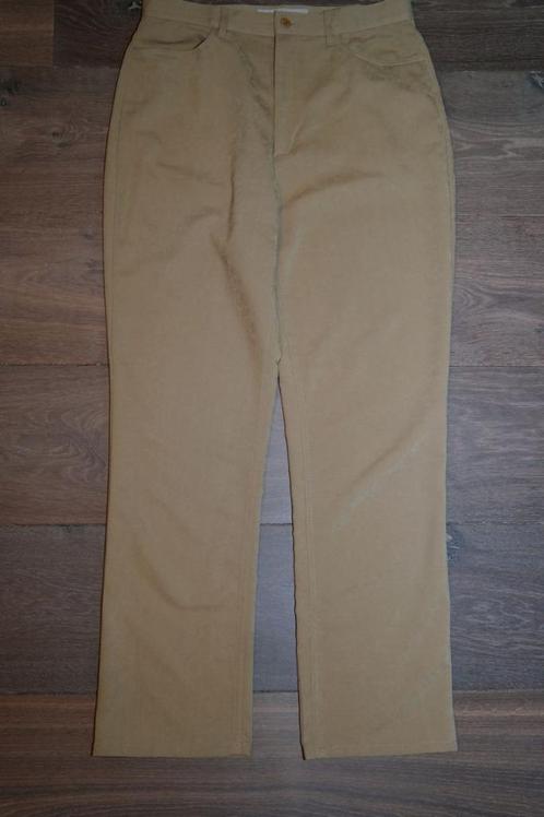Inwear lichtbruine broek; straight legs hoge taille mt 40/42, Kleding | Dames, Broeken en Pantalons, Zo goed als nieuw, Maat 42/44 (L)