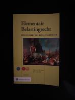 Elementair Belastingrecht 2024/2025, Ophalen of Verzenden, Gamma, Zo goed als nieuw, WO