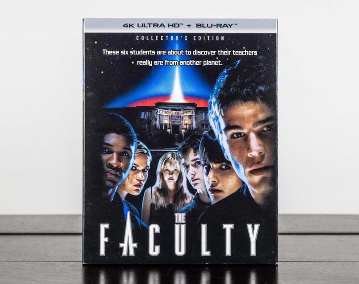 The Faculty 4K UHD + Blu-Ray (US Import) Scream Factory, Cd's en Dvd's, Blu-ray, Nieuw in verpakking, Horror, Ophalen of Verzenden