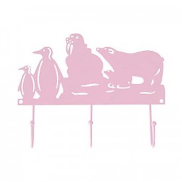 Sale Metalen Kapstok Noordpool Roze Global Affairs, Kinderen en Baby's, Kinderkamer | Inrichting en Decoratie, Nieuw, Kapstokje