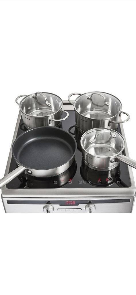 Inventum Inductie Kookplaat - Topstaat!, Witgoed en Apparatuur, Ovens, Zo goed als nieuw, Vrijstaand, Oven, 60 cm of meer, Hete lucht