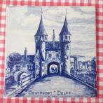 Delft Blauw tegel Oostpoort Delft, Antiek en Kunst, Ophalen of Verzenden